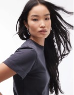 boxy tee in slate